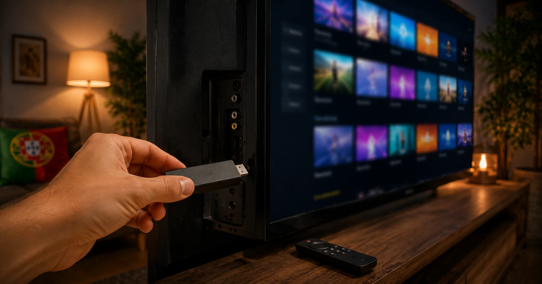 IPTV Fire Stick Portugal — Guia Completo e Jailbreak 2026