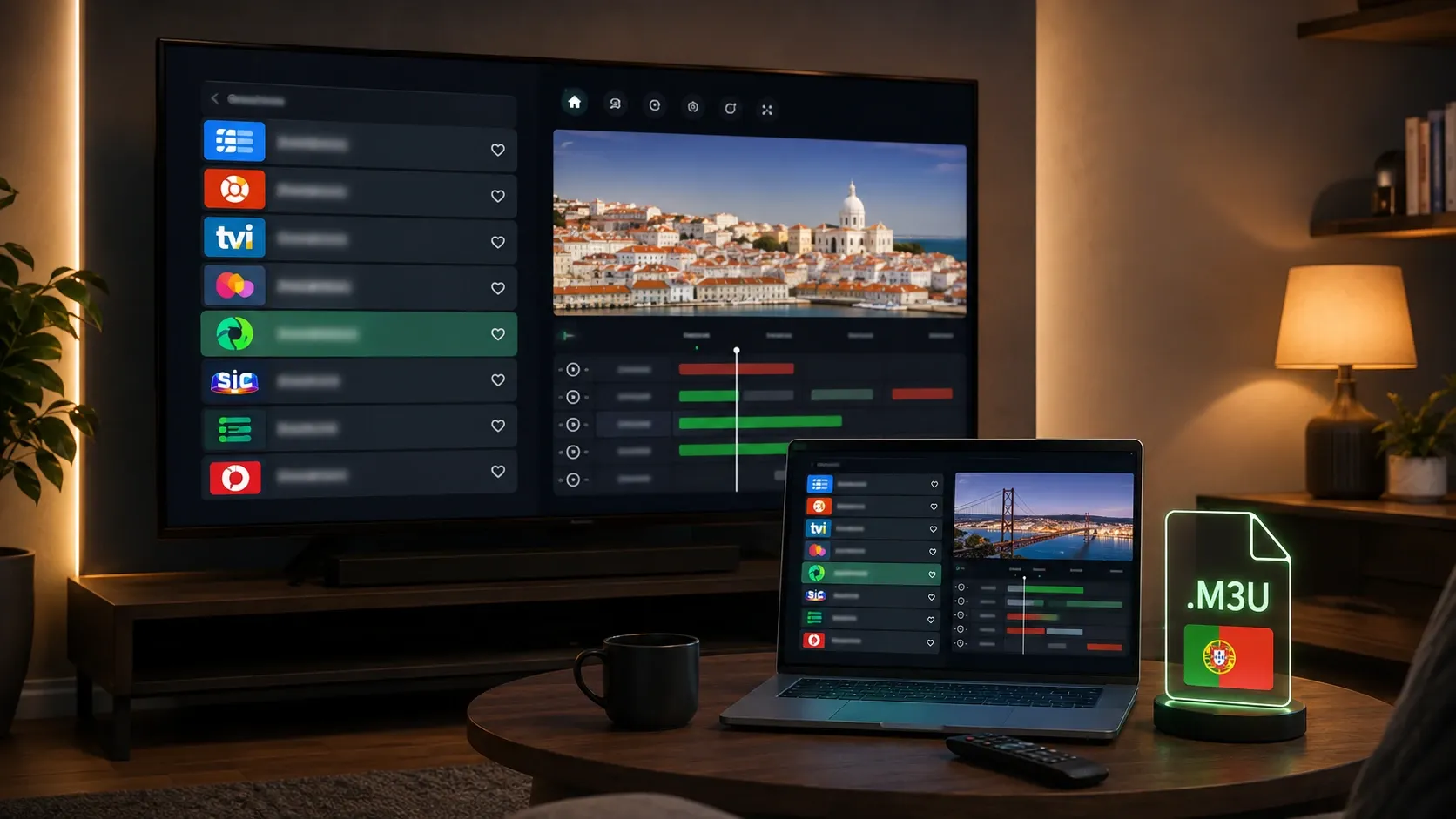 Listas M3U IPTV Portugal em 2026 — onde encontrar, riscos e as opções legais